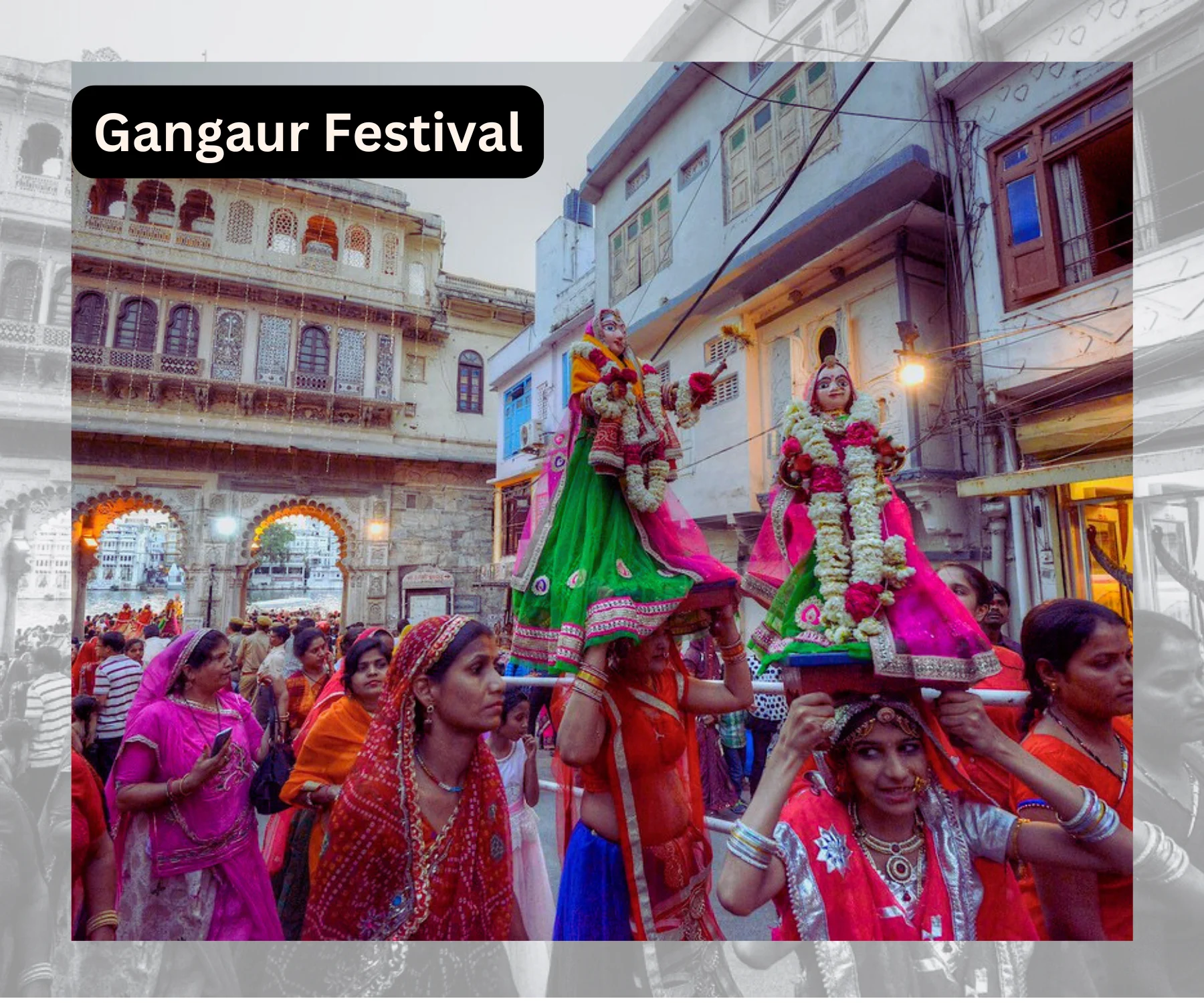Gangaur Sticker Gangaur Festival: Celebrating Divine Love and Rajasthan’s Cultural ...