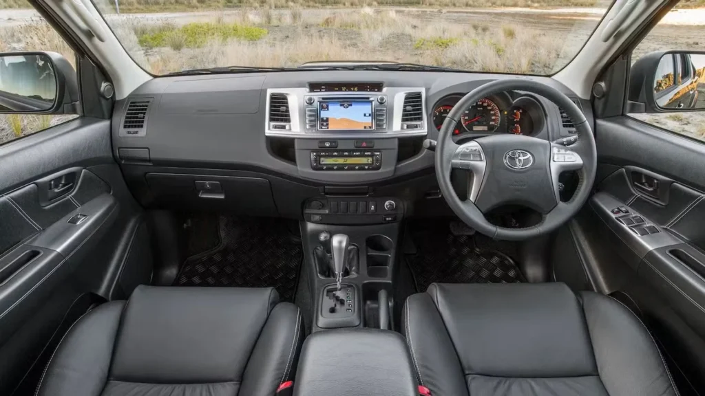 Toyota Hilux Black Edition: Price, Features, and Key Differences 2 Toyota Hilux Black Edition interior