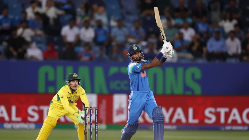 India vs Australia Champions Trophy 2025 Semi-Final: Kohli’s Grit and Pandya’s Cameo Seal India’s Spot in the Final 3 Hardik Pandya