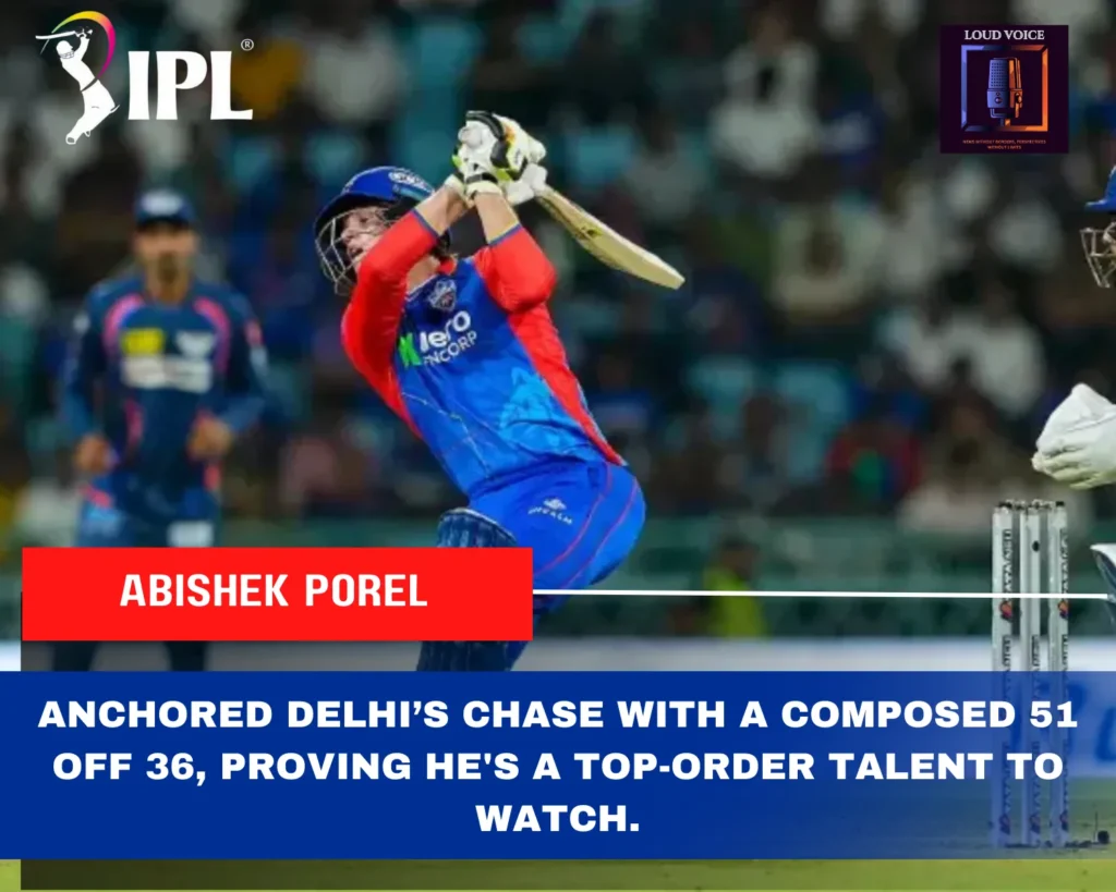 IPL 2025 Match 40 LSG vs DC: DC Clinch 8-Wicket Win with Rahul-Porel Brilliance 2 Abishek Porel