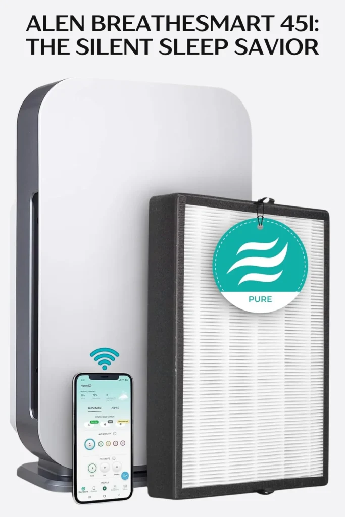 Top 5 Air Purifiers for Home in 2025: Cleaner Air, Smarter Living 1 Alen BreatheSmart 45i