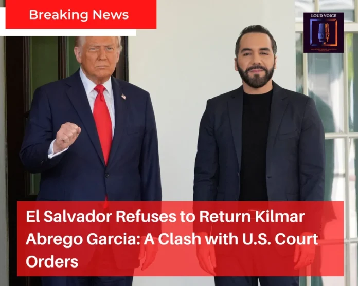 El Salvador Refuses to Return Kilmar Abrego Garcia El Salvador Refuses to Return Kilmar Abrego Garcia