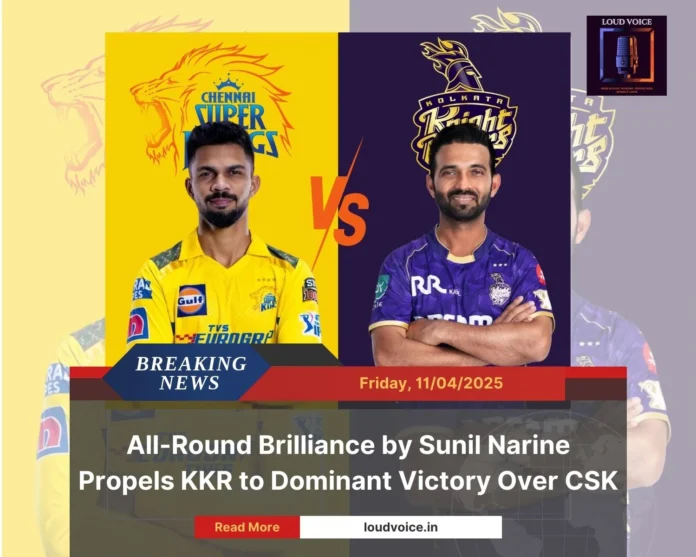 IPL 2025 Match 25 CSK vs KKR