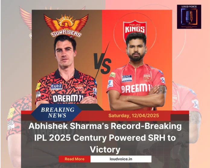 IPL 2025 Match 27 SRH vs PBKS