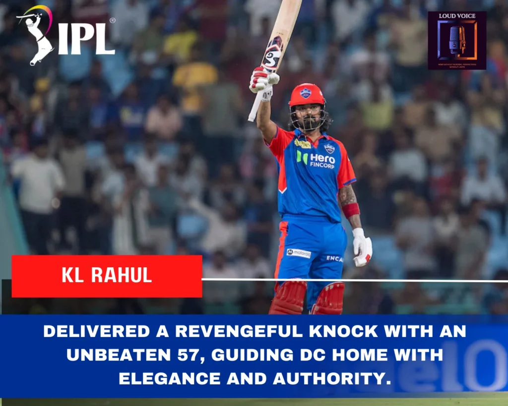 IPL 2025 Match 40 LSG vs DC: DC Clinch 8-Wicket Win with Rahul-Porel Brilliance 3 KL Rahul