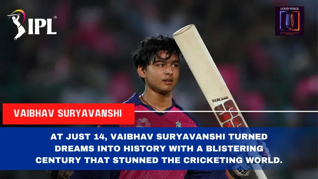 IPL 2025 Match 47 RR vs GT: Vaibhav Suryavanshi’s Blazing Century Powers Rajasthan Royals to Record-Breaking Chase Against Gujarat Titans 2 Vaibhav Suryavanshi