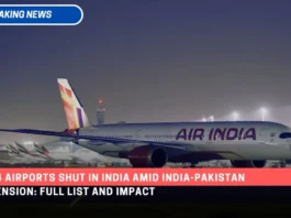 24 Airports Shut in India Amid India-Pakistan Tension
