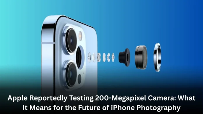 Apple Reportedly Testing 200-Megapixel Camera