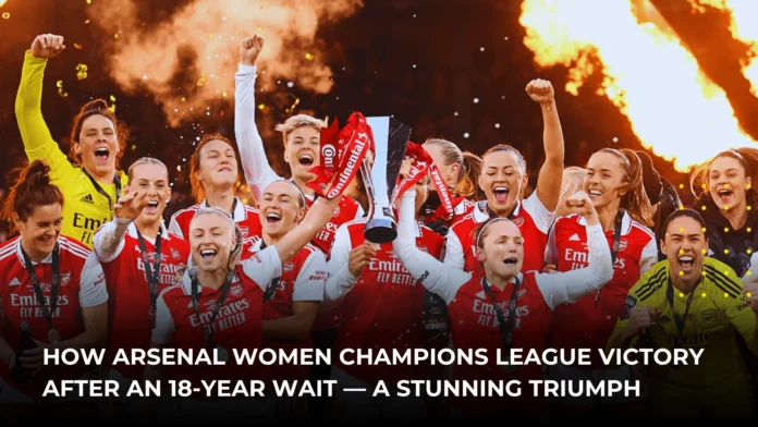 Arsenal Women Champions League victory Arsenal Women Champions League victory