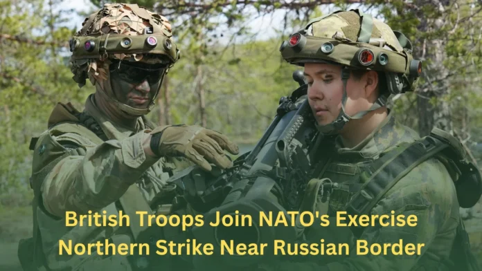 British Troops Join NATO's Exercise