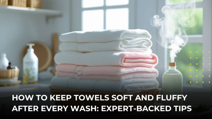 How to Keep Towels Soft and Fluffy