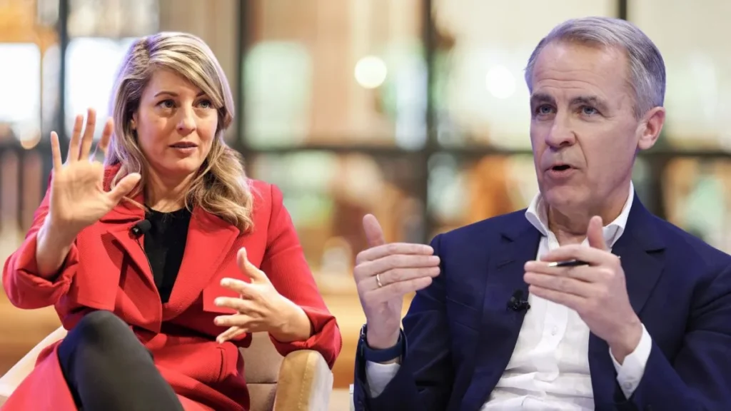 Canada Eyes Stronger Ties with Europe Amid Uncertain U.S. Trade Relations 1 Joly and Carney
