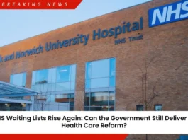 NHS Waiting Lists Rise Again: Can the Government Still Deliver on Health Care Reform? NHS Waiting Lists Rise