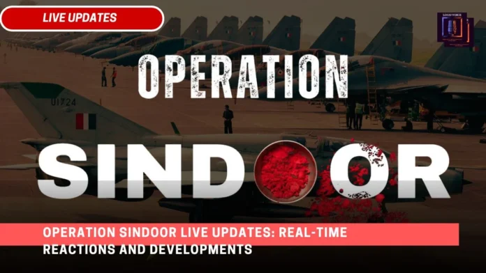 Operation Sindoor Live Updates
