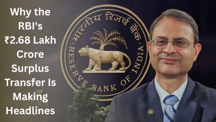 RBI's ₹2.68 Lakh Crore Surplus Transfer RBI's ₹2.68 Lakh Crore Surplus Transfer