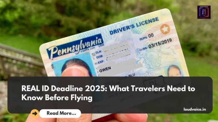 REAL ID Deadline 2025