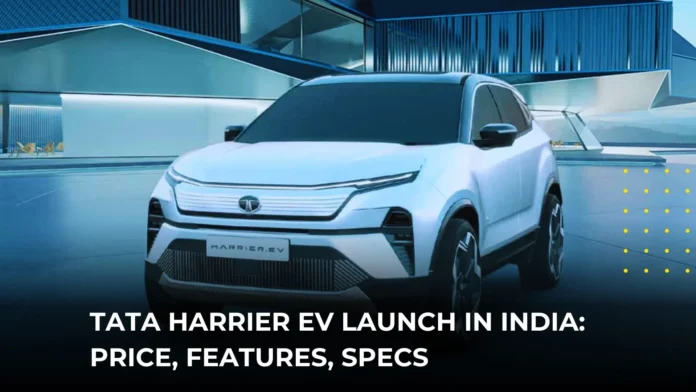 Tata Harrier EV Tata Harrier EV launch in India