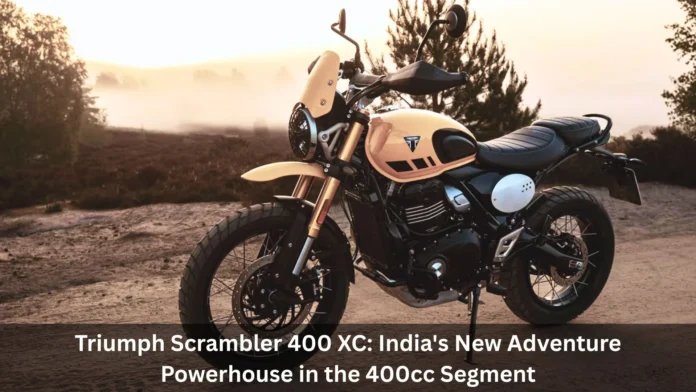 Triumph Scrambler 400 XC