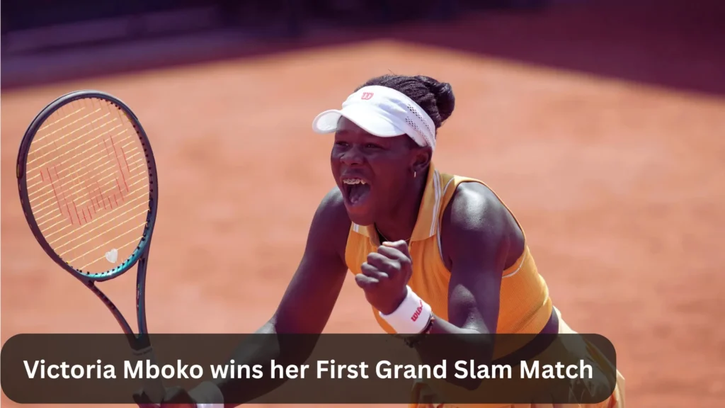 Victoria Mboko's Meteoric Rise: How the Teen Tennis Star is Dominating Her First Grand Slam Season 1 Victoria Mboko wins her First Grand Slam Match