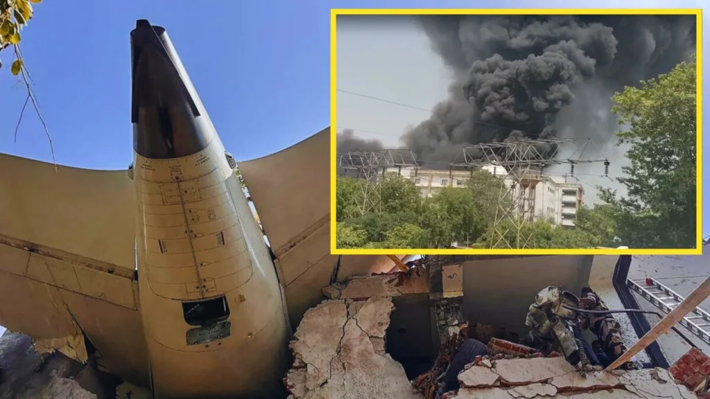 Breaking: Air India Flight AI171 Crashes Near Ahmedabad Airport – What We Know So Far 2 Air India Flight AI171 Crashes over Hostel