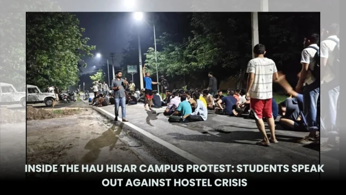 HAU Hisar Campus Protest