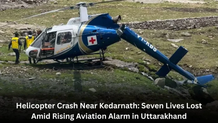 Helicopter Crash Near Kedarnath Helicopter Crash Near Kedarnath