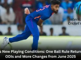 ICC's New Playing Conditions