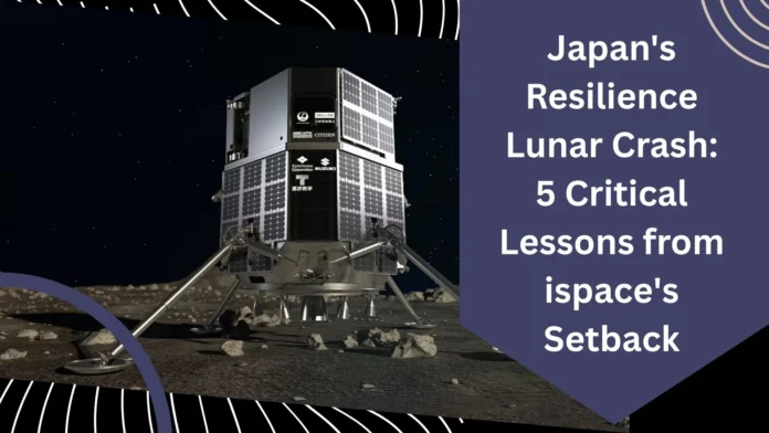 Japan's Resilience Lunar Crash Japan's Resilience Lunar Crash