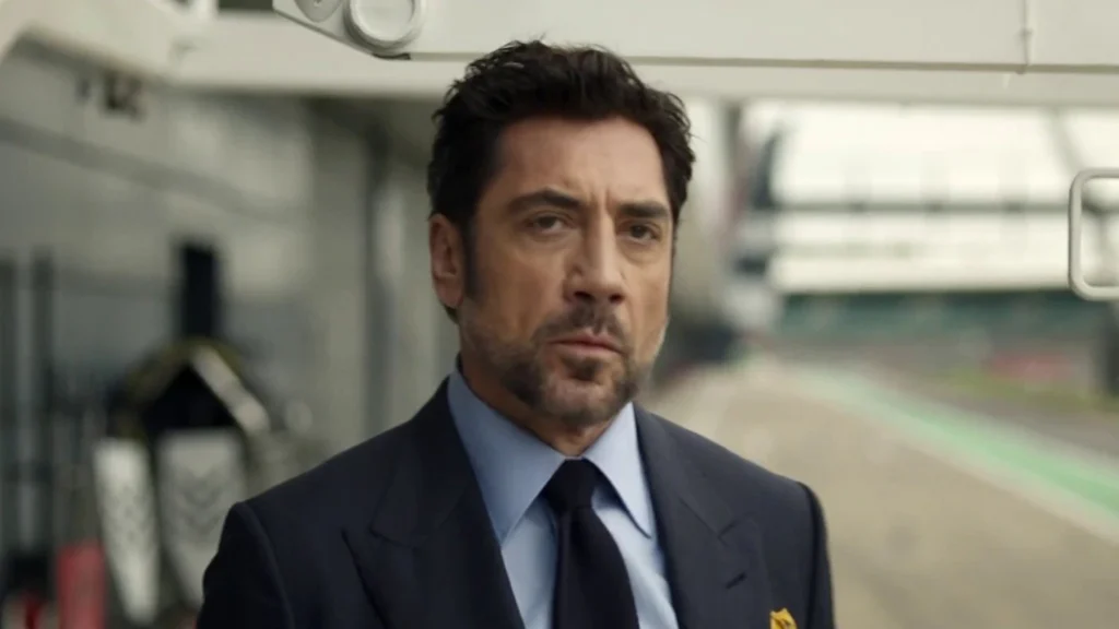 F1 Movie (2025) Review: Brad Pitt Shifts Gears in a High-Octane Drama 3 Javier Bardem