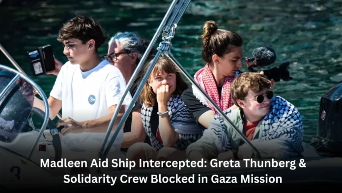 Madleen Aid Ship Intercepted