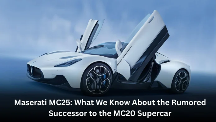 Maserati MC25 Maserati MC25