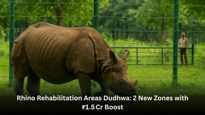 Rhino Rehabilitation Areas Dudhwa