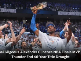 Shai Gilgeous-Alexander Clinches NBA Finals MVP