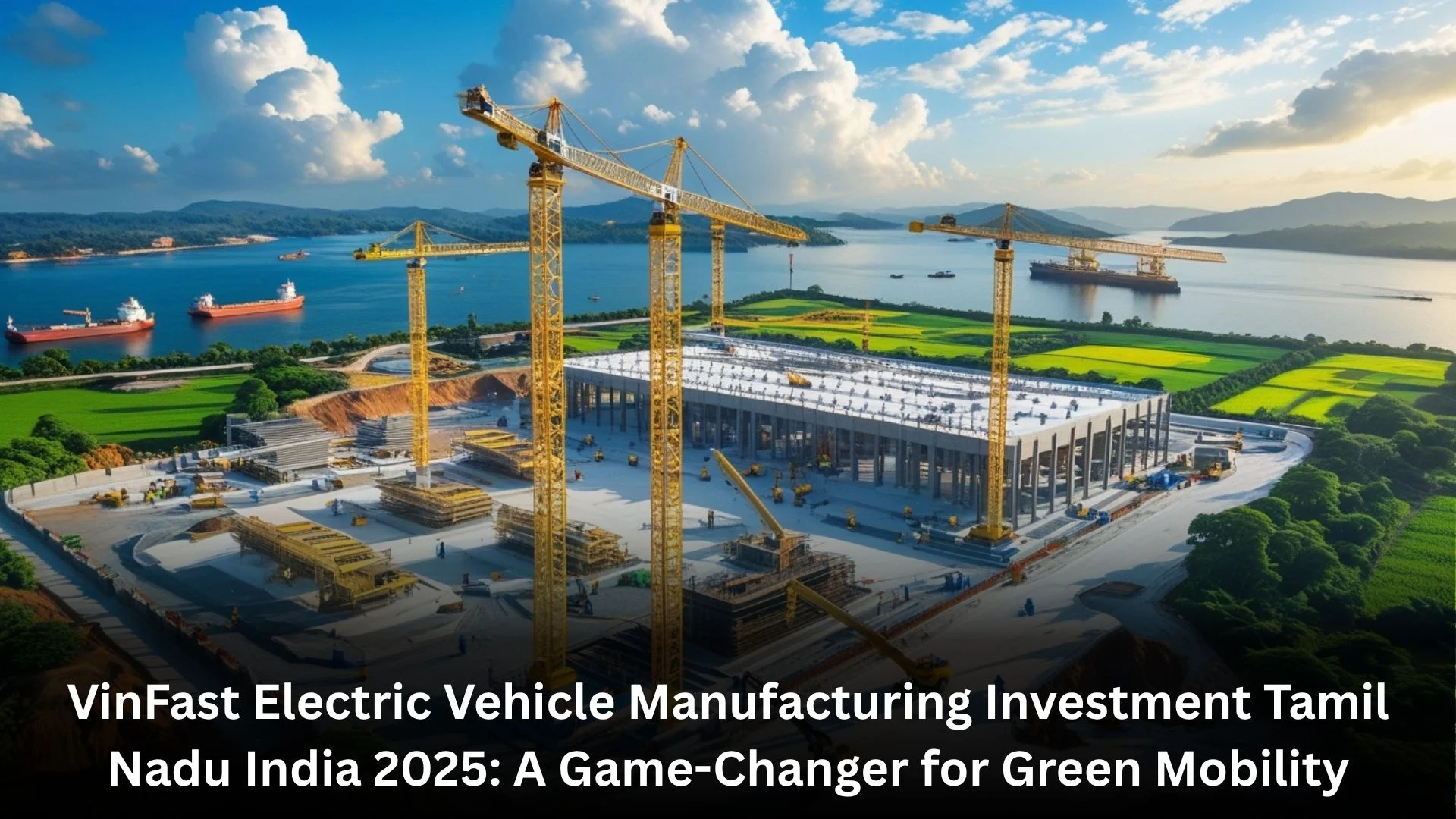 VinFast Electric Vehicle Manufacturing Investment Tamil Nadu India 2025 ...
