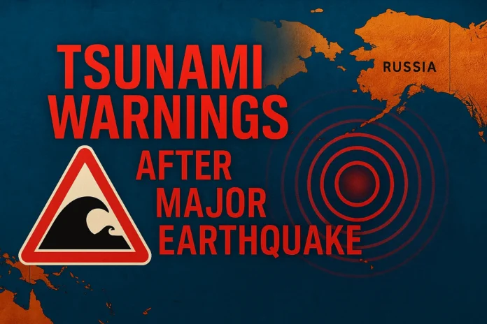 8.8 Magnitude Earthquake in Russia 8.8 Magnitude Earthquake in Russia