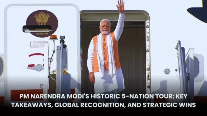 PM Narendra Modi's Historic 5-Nation Tour PM Narendra Modi's Historic 5-Nation Tour