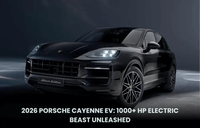 Porsche Cayenne EV Porsche Cayenne EV