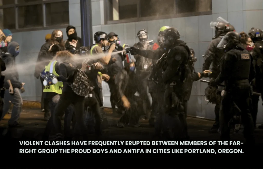 Trump Declares Antifa as a "Domestic Terrorist Organization" Raising Legal and Practical Questions 2 Antifa Clash with Police