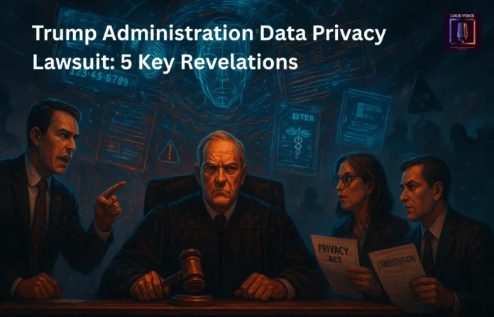 Trump Administration Data Privacy Lawsuit Trump Administration Data Privacy Lawsuit