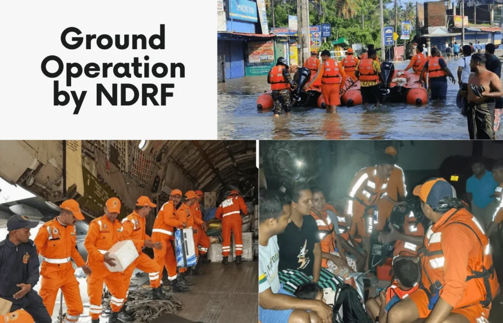Ground Operation by NDRF