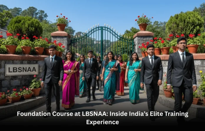 Foundation Course at LBSNAA Foundation Course at LBSNAA