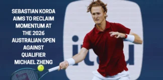 Sebastian Korda Aims to Reclaim Momentum at the 2026 Australian Open Against Qualifier Michael Zheng Korda