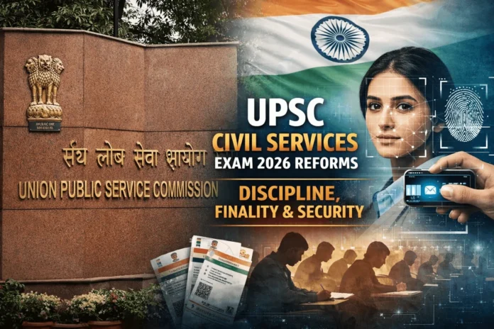 UPSC Civil Services Examination 2026 UPSC Civil Services Examination 2026
