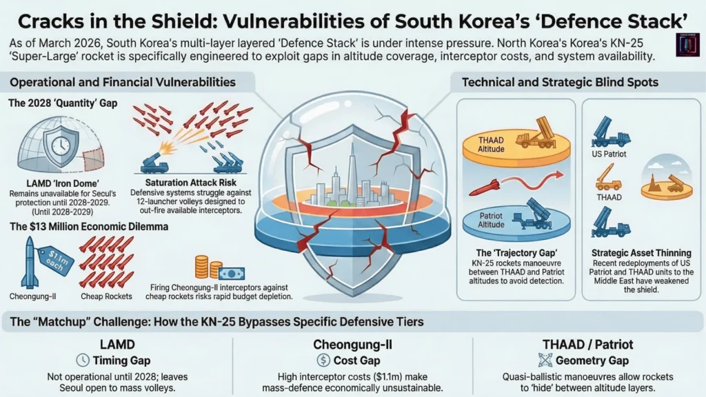 South Korean Missile Defence Vulnerabilities