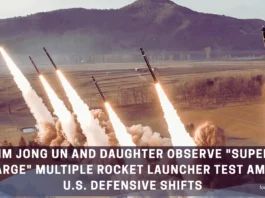 Super-Large Multiple Rocket Launcher Test