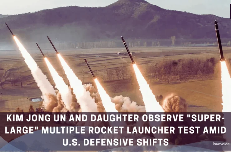 Super-Large Multiple Rocket Launcher Test