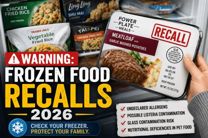Frozen Food Recalls 2026