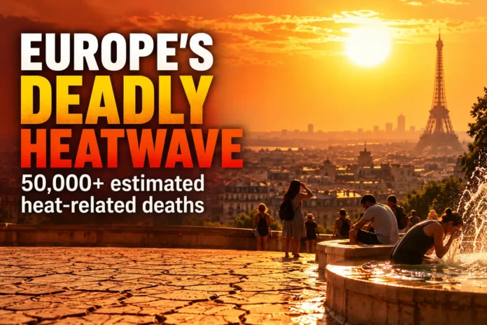 Europe’s Deadly Heatwave in Paris Europe’s Deadly Heatwave in Paris